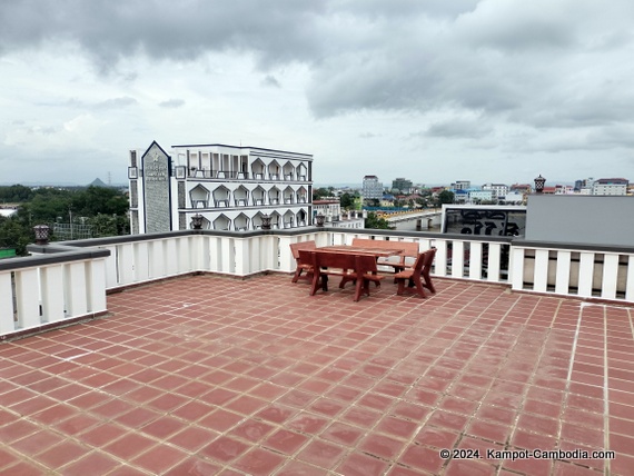 Borey City Guesthouse in Kampot, Cambodia.