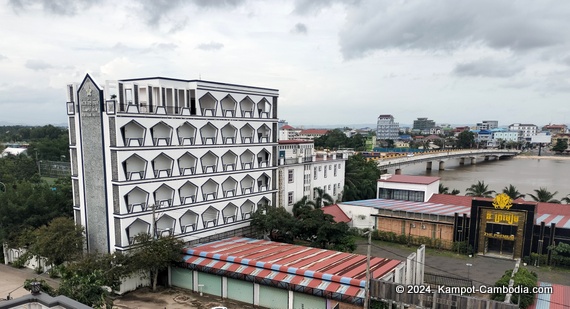 Borey City Guesthouse in Kampot, Cambodia.