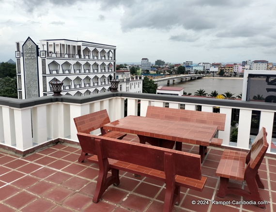 Borey City Guesthouse in Kampot, Cambodia.