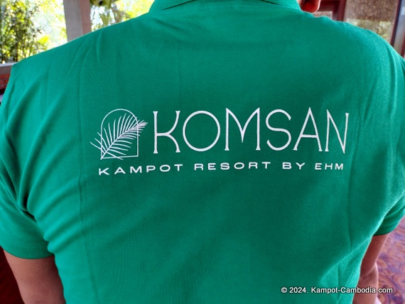 Komsan Kampot Resort by EHM in Kampot, Cambodia.