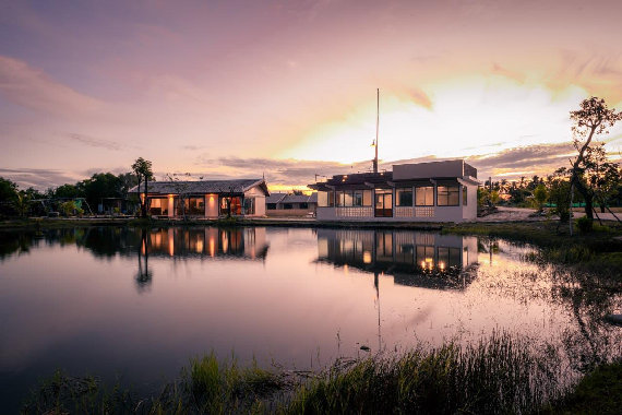 Komsan Kampot Resort by EHM in Kampot, Cambodia.