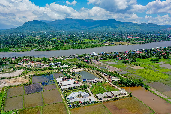 Komsan Kampot Resort by EHM in Kampot, Cambodia.