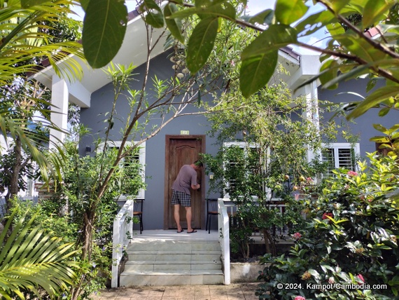 TeeJay's Bed and Breakfast in Kampot, Cambodia.