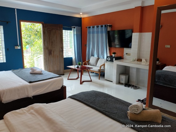 TeeJay's Bed and Breakfast in Kampot, Cambodia.