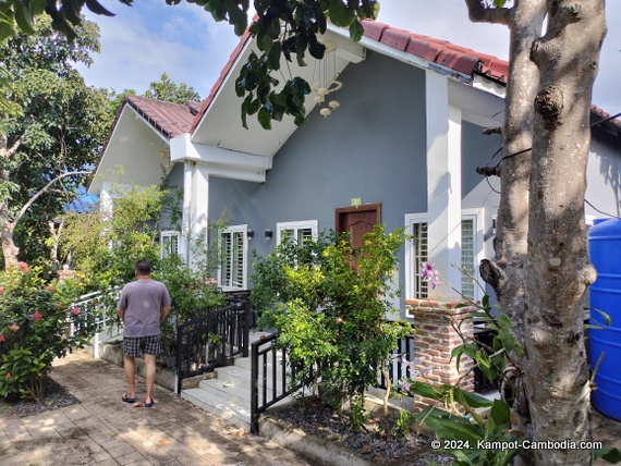 TeeJay's Bed and Breakfast in Kampot, Cambodia.