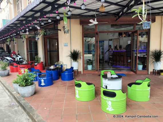 Ring My Bell Bar in Kampot, Cambodia.