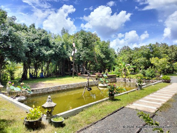 Villa Romduol in Kampot, Cambodia.