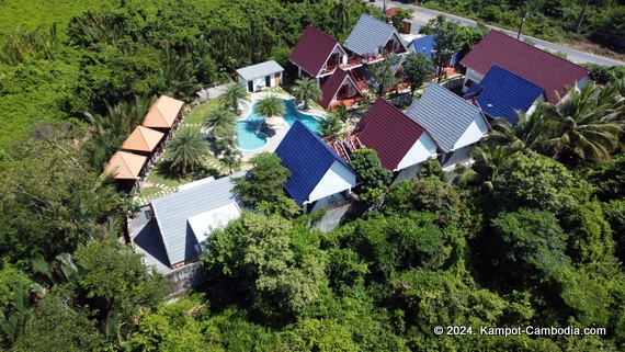 Zodiac Bungalow in Kampot, Cambodia.