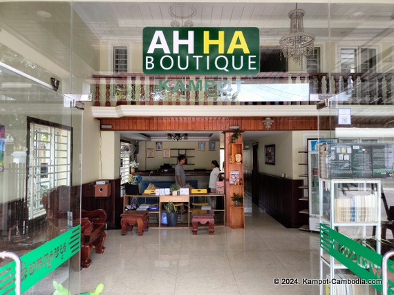 AHHA Boutique in Kampot, Cambodia.