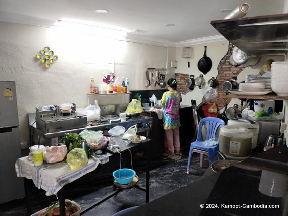 Jenny's Authentic Thai Kitchen  in Kampot, Cambodia.