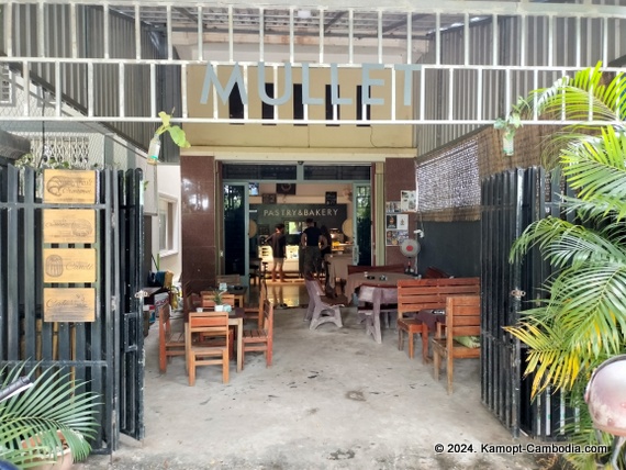 Mullet Pastry & Bakery in Kampot, Cambodia.