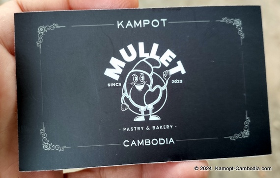 Mullet Pastry & Bakery in Kampot, Cambodia.