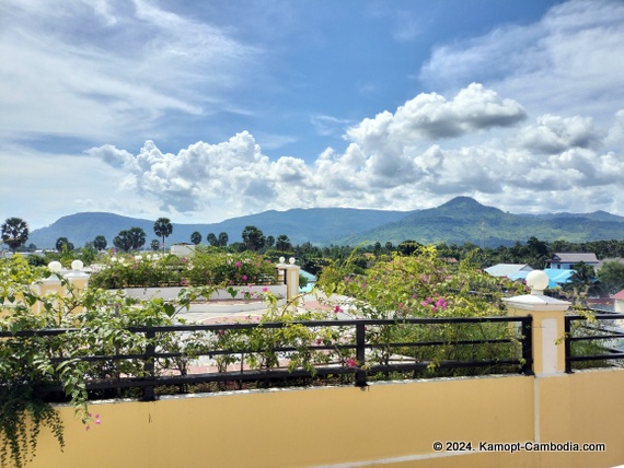 Sokchea Hotel in Kampot, Cambodia.