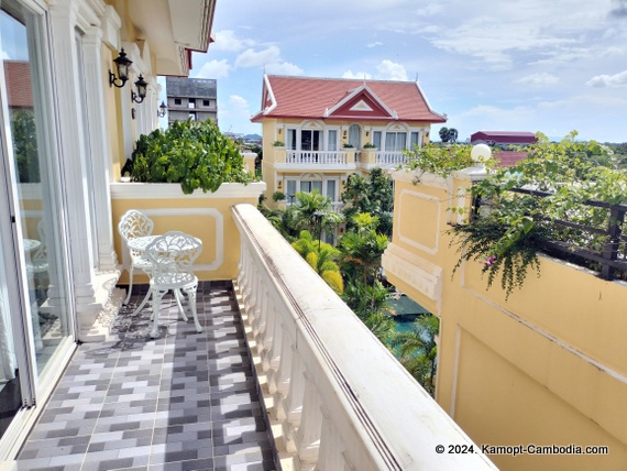 Sokchea Hotel in Kampot, Cambodia.