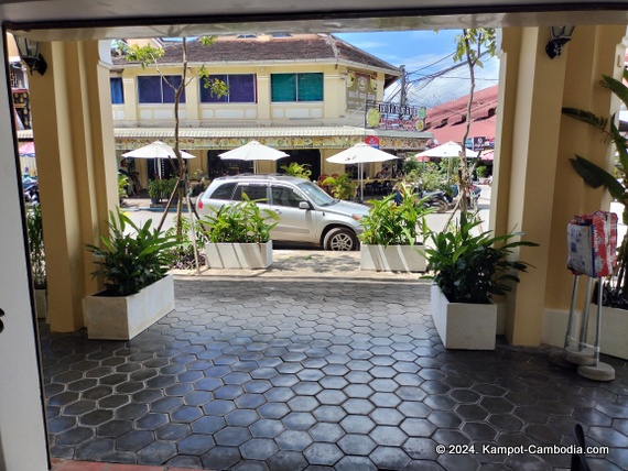 Le Corner Coffee & Eatery in Kampot, Cambodia.