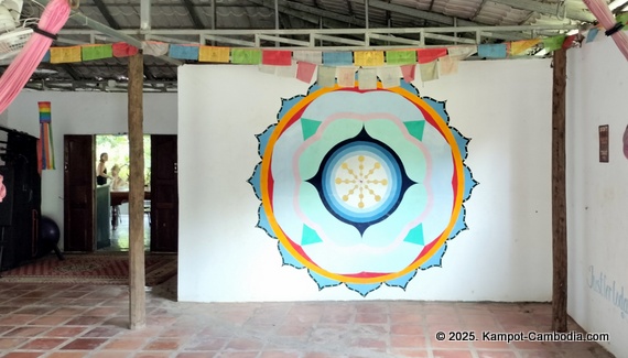 Yoga Barn in Kampot, Cambodia.  How Are You Really Meditation Retreat.