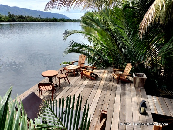 Daya Villa in Kampot, Cambodia.