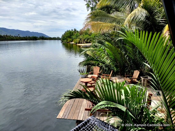 Daya Villa in Kampot, Cambodia.