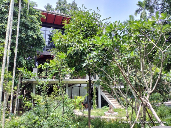 Daya Villa in Kampot, Cambodia.