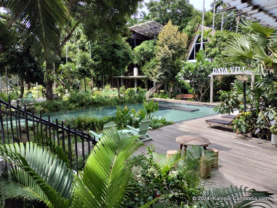 Daya Villa in Kampot, Cambodia.