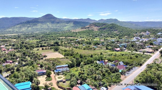 Castle Bayview Resort in Kampot, Cambodia.