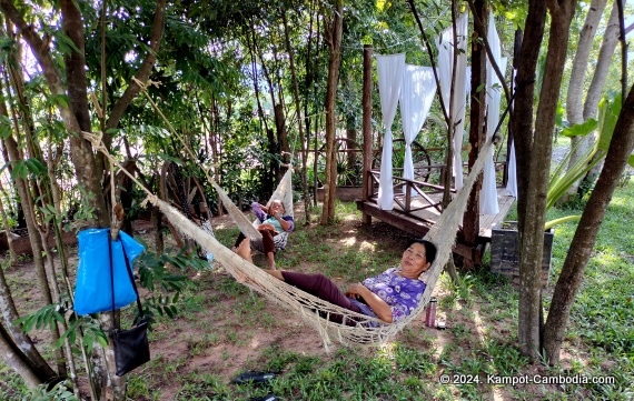 Villa Romduol in Kampot, Cambodia.