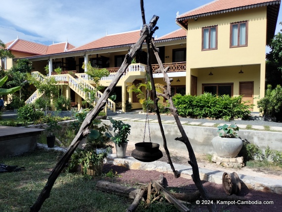 Villa Romduol in Kampot, Cambodia.