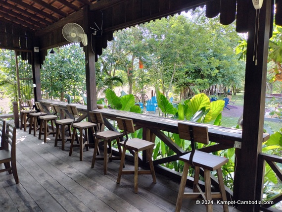 Villa Romduol in Kampot, Cambodia.