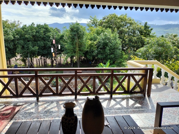 Villa Romduol in Kampot, Cambodia.