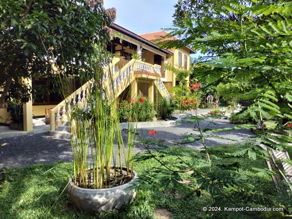 Villa Romduol in Kampot, Cambodia.