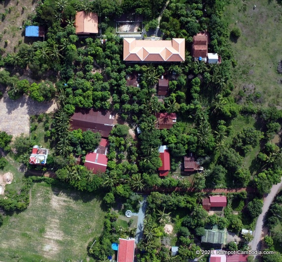 Villa Romduol in Kampot, Cambodia.