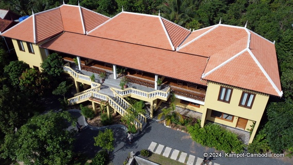 Villa Romduol in Kampot, Cambodia.