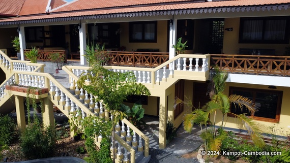 Villa Romduol in Kampot, Cambodia.