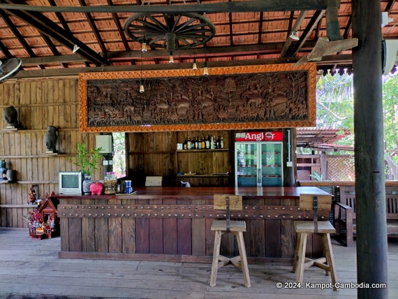 Villa Romduol in Kampot, Cambodia.