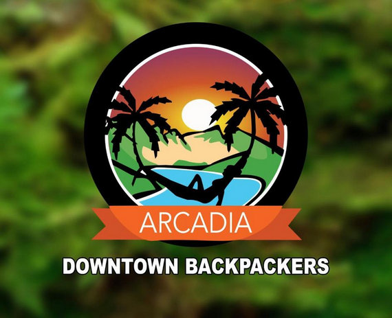 Arcadia Downtown Backpackers and Original Rusty Bar & Grill in Kampot, Cambodia.