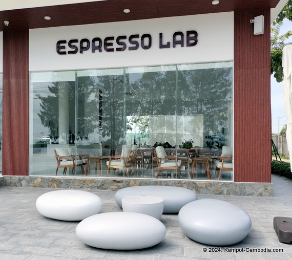 Espresso Lab in Kampot, Cambodia.  Cafe.