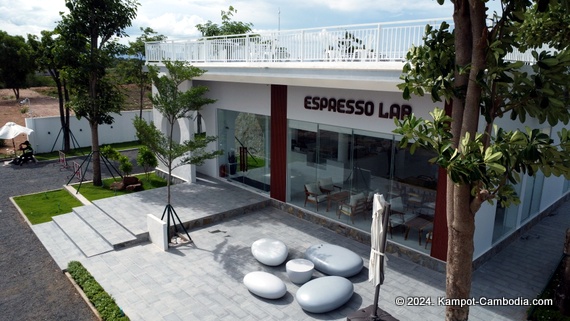 Espresso Lab in Kampot, Cambodia.  Cafe.