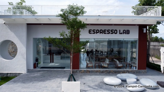 Espresso Lab in Kampot, Cambodia.  Cafe.