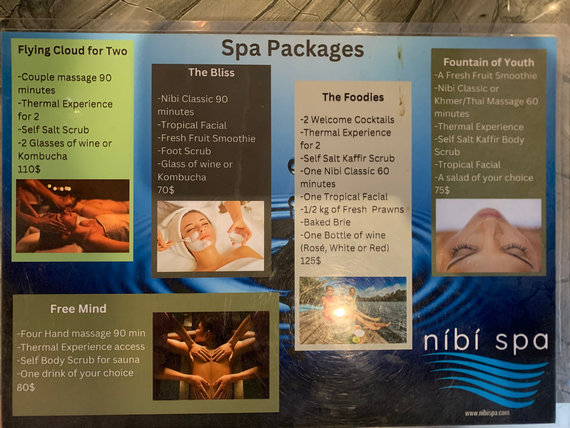 Nibi Spa in Kampot, Cambodia.