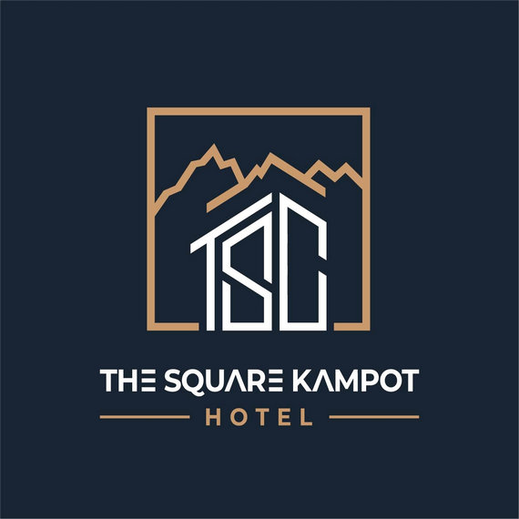 The Square Kampot Hotel in Kampot, Cambodia.