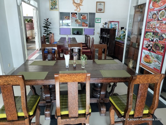 Little pattaya Thai Restaurant in Kampot, Cambodia.