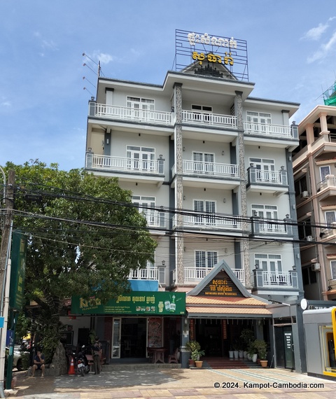 Little pattaya Thai Restaurant in Kampot, Cambodia.