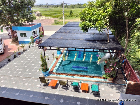 Ratana Mary Homestay Resort in Kampot, Cambodia.