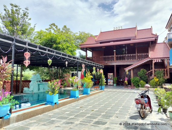 Ratana Mary Homestay Resort in Kampot, Cambodia.