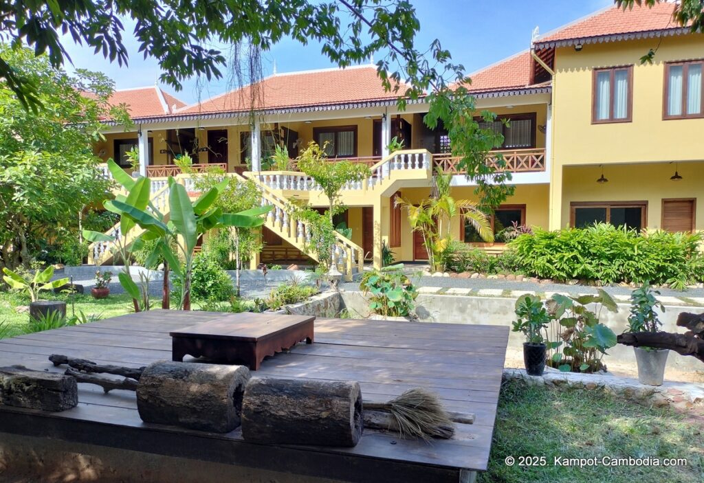 villa romdoul in kampot, cambodia