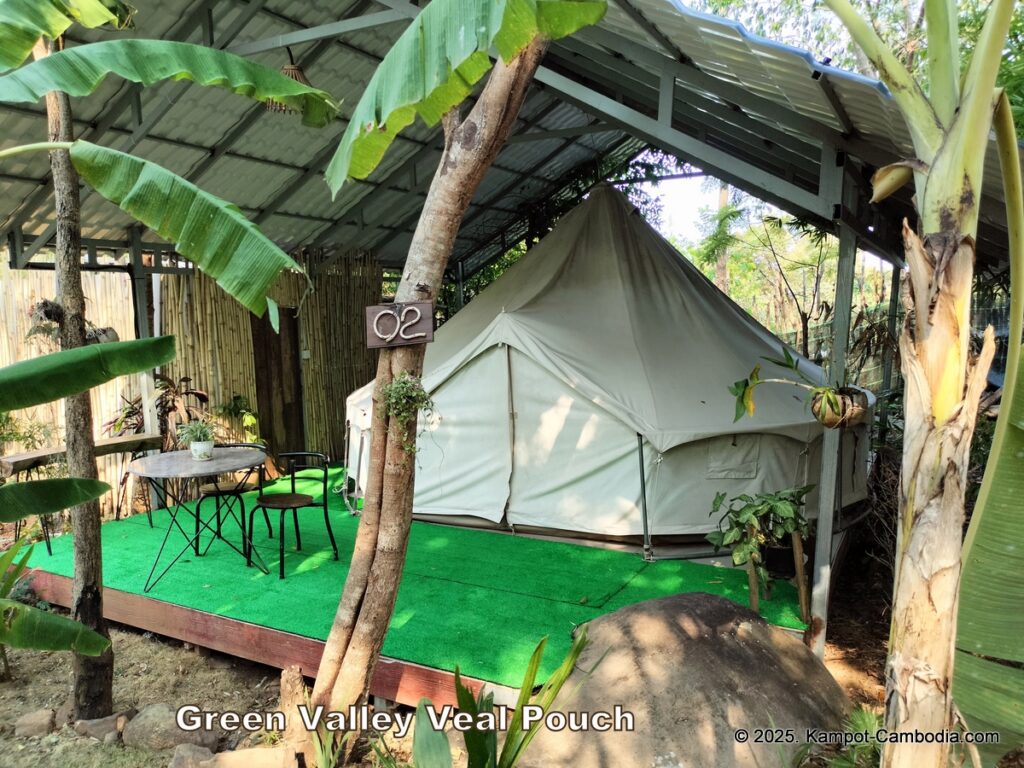 green valley veal pouch in kampot cambodia.