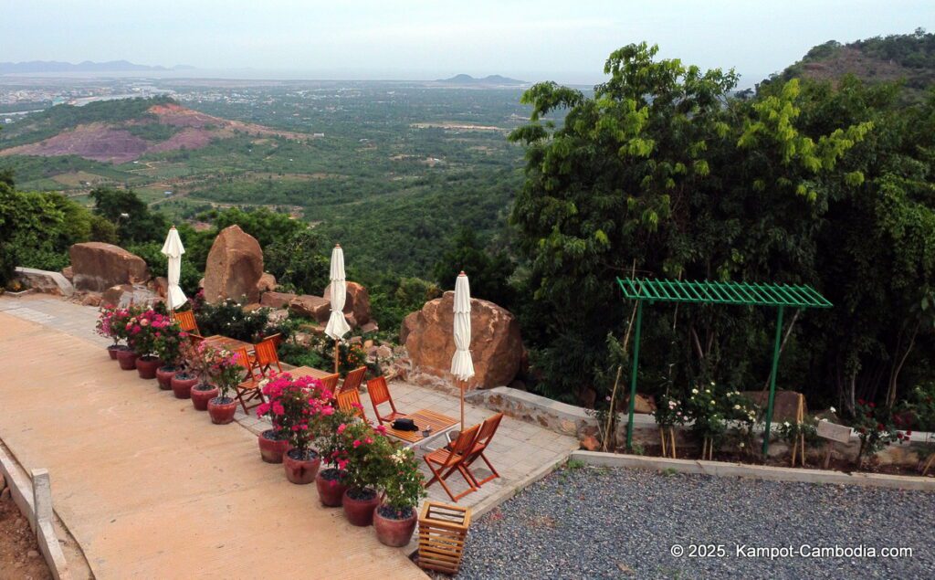 villa hill cafe in kampot cambodia