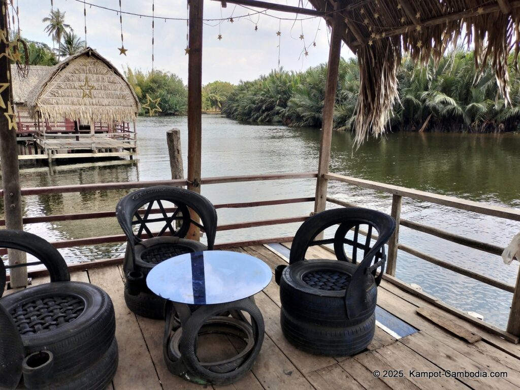 denkoh teukvil in kampot cambodia