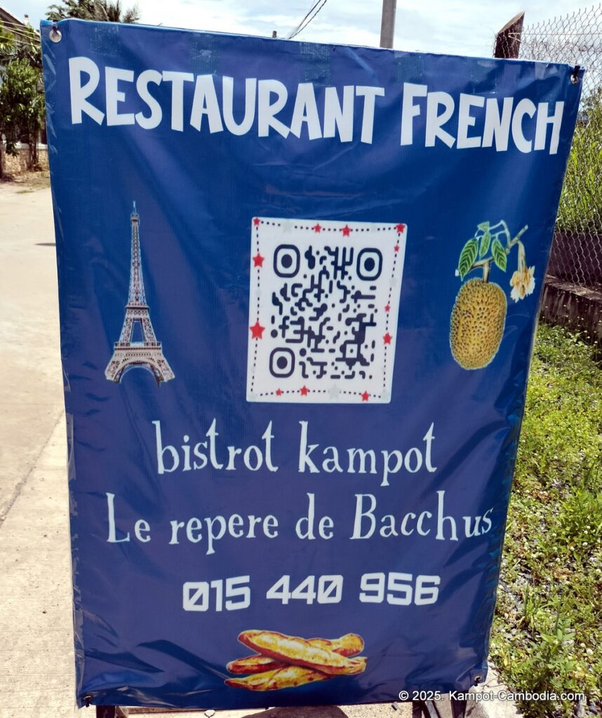 bistrot french restaurant in kampot cambodia