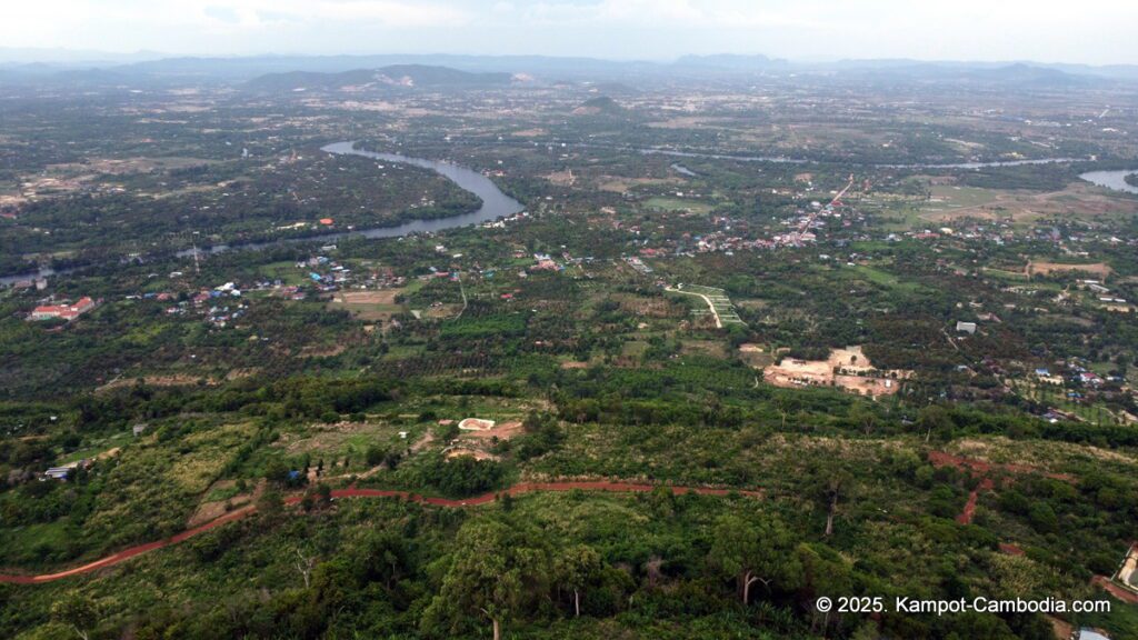 villa hill cafe in kampot cambodia